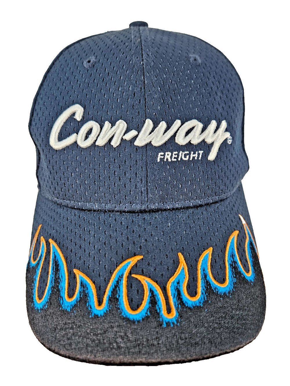 Roush Fenway Racing vintage black with white embroidered Con-way Freight logo